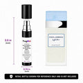 Dolce & Gabbana Light Blue, presented as an independently repacked FragMini 5 mL / 0.17 oz eau de toilette travel spray. Original retail bottle and packaging are not included.